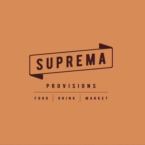 Market logo with the title 'logo for suprema'