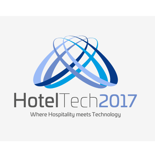 Networking design with the title 'HotelTech'