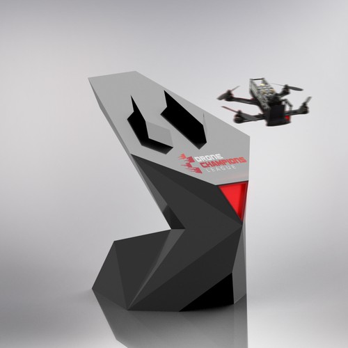 Folded design with the title 'Falcon'