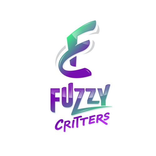 Swoosh logo with the title 'Fuzzy Critters'