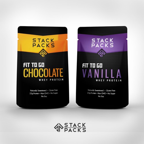 Creative packaging with the title 'Label design'