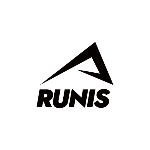 Shoe logo with the title 'Running Footwear Logo'