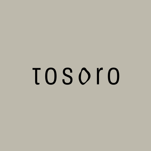 Icon logo with the title 'tosoro'
