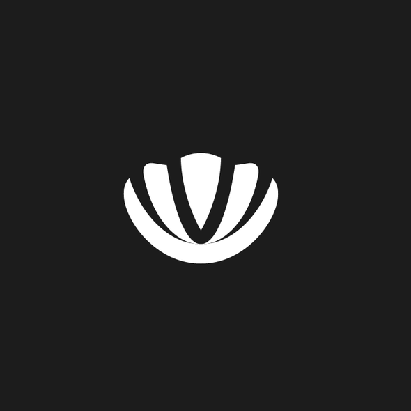 Beach logo with the title 'Brandmark-NR1848'