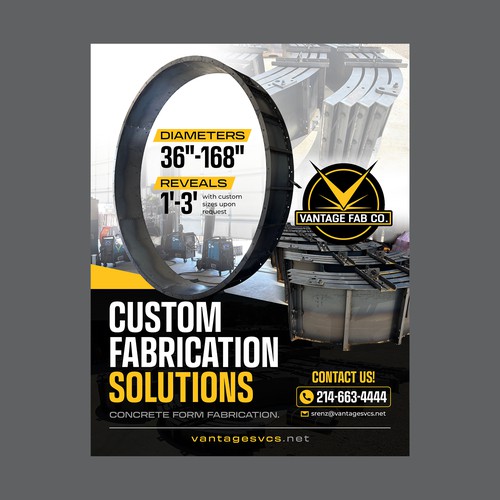 Page design with the title 'Magazine Ad'