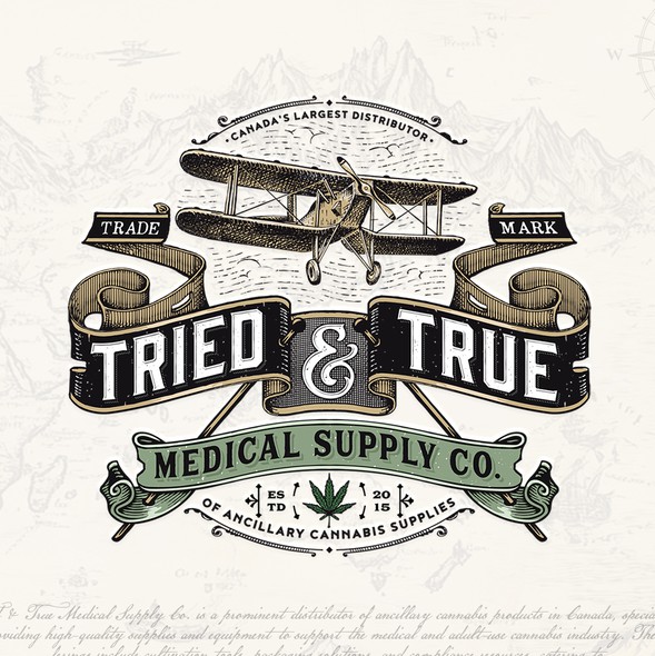 Craft brand with the title 'Tried & True Medical Supply Co.'