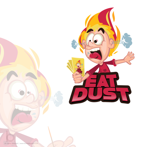 Smoking logo with the title 'Logo Design for a Cascade Pepper Company'