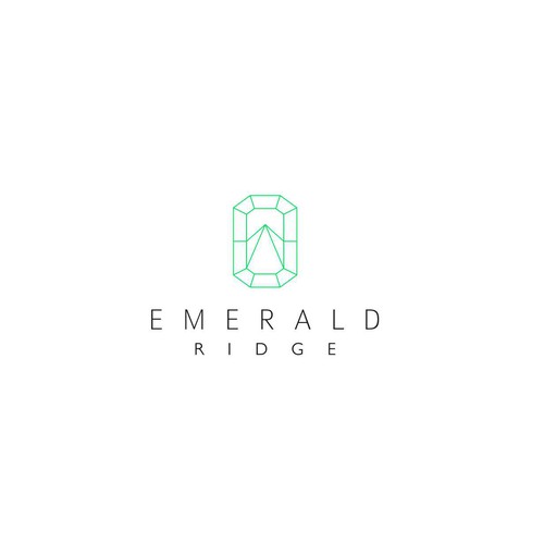 Apartment brand with the title 'EMERALD RIDGE'