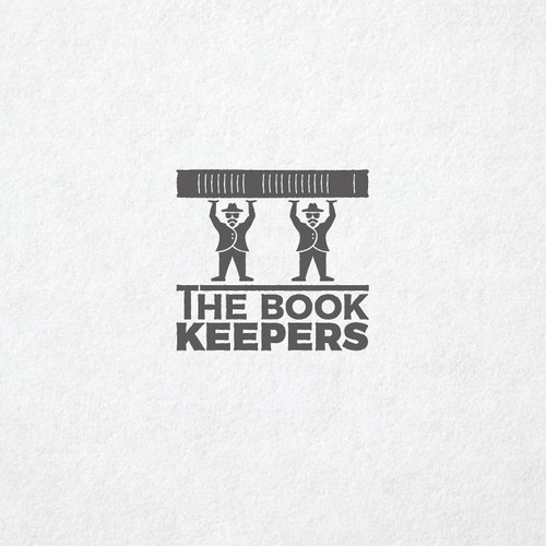 Documentary logo with the title 'The Book Keepers'