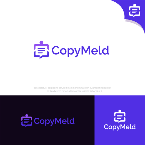 App logo with the title 'Copymeld Logo'