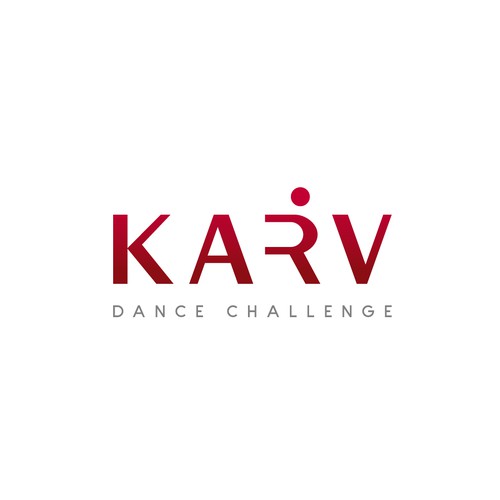 Competition logo with the title 'Dance Challenge Logo'