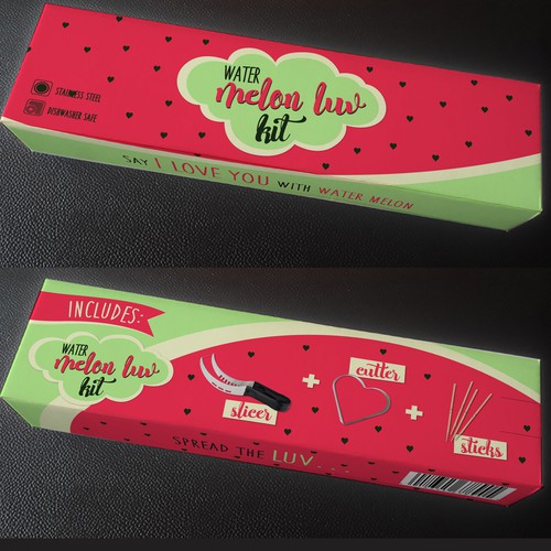 Watermelon design with the title 'WATERMELON LUV KIT'