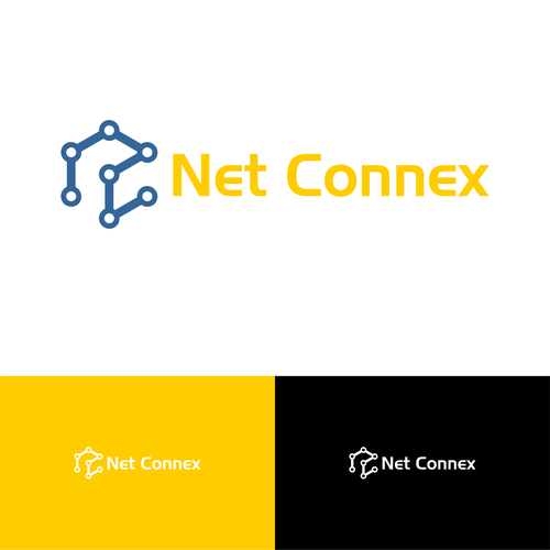 Connectivity logo with the title 'Logo design for an IT company.'