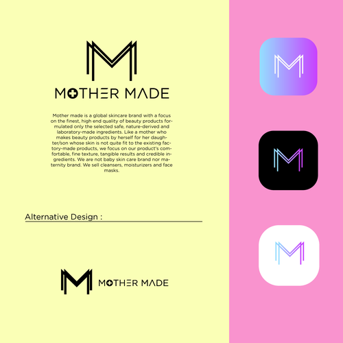 Slim logo with the title 'Thin logo for some brand'