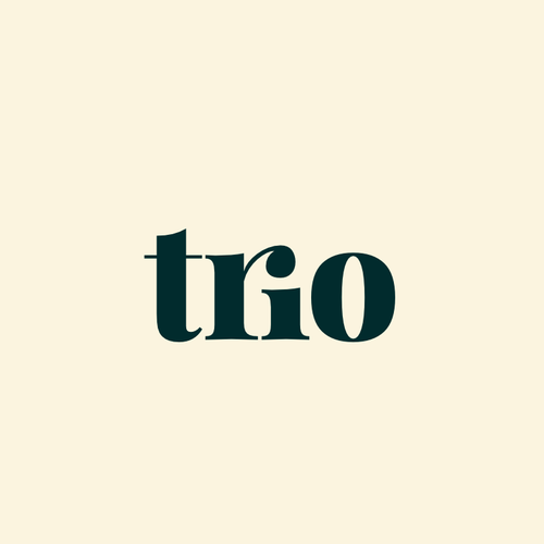 Apartment logo with the title 'Trio Apartments'