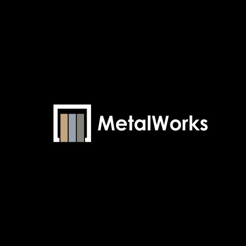 Nice logo with the title 'MetalWork'