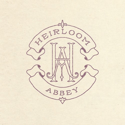 Hand-drawn logo with the title 'Logo for Antique Jewelry Brand'