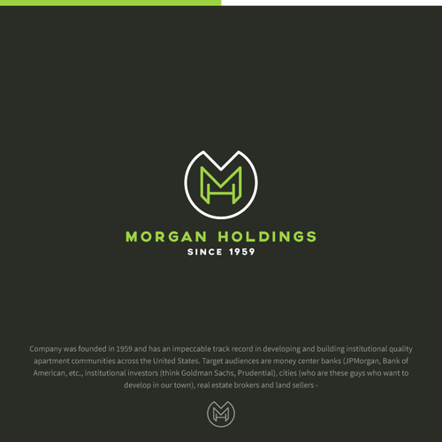 Iconic brand with the title 'Logo Design for a Real Estate company'