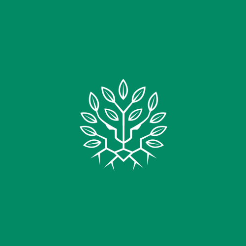 Lion brand with the title 'Logo concept for LEO PSYCHOTHERAPY'