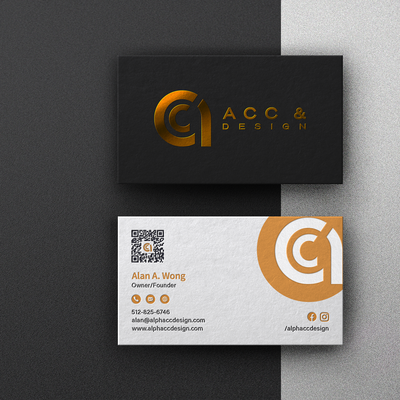 Business card design