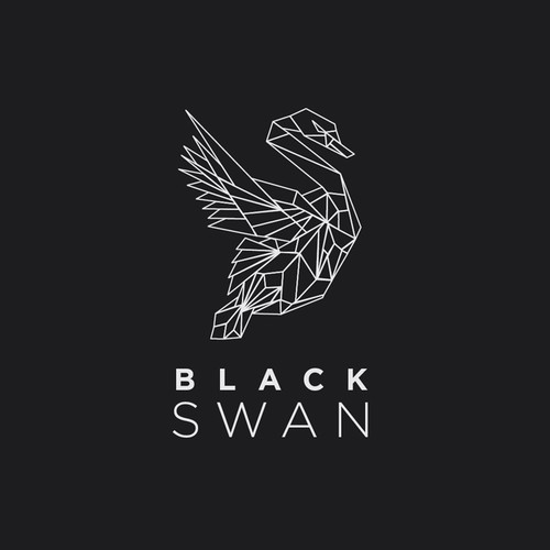 Swan logo with the title 'Fashion Brand - Black Swan'