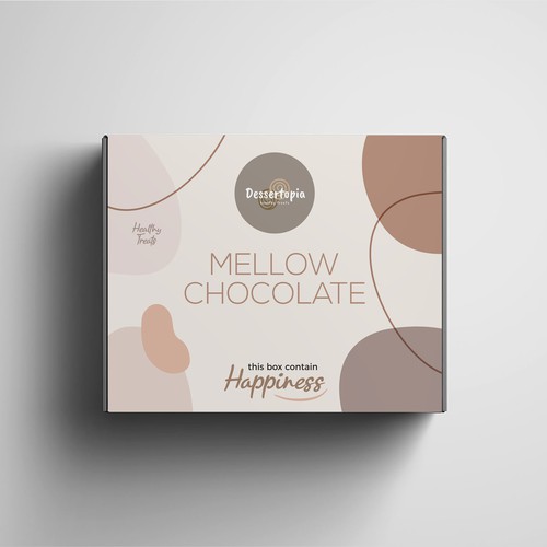Keto packaging with the title 'Chocolate box'
