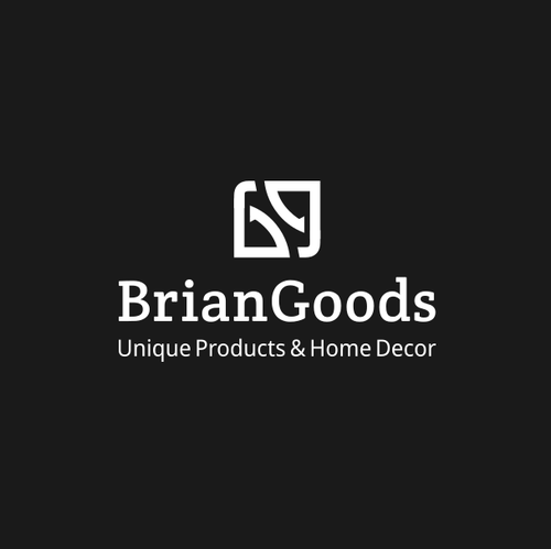 Symmetrical logo with the title 'BG Lettermark'