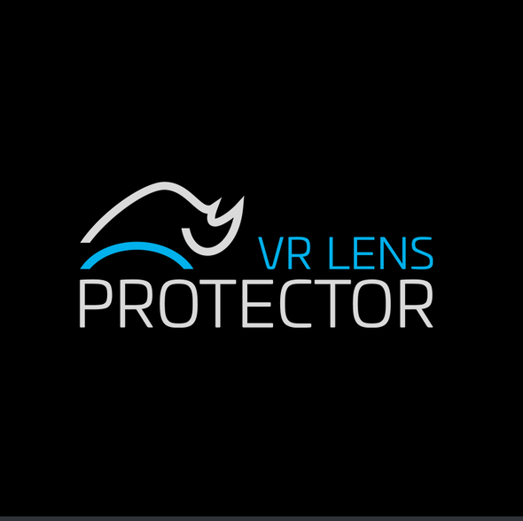 VR brand with the title 'Strong Protection goes with a Strong Logo'
