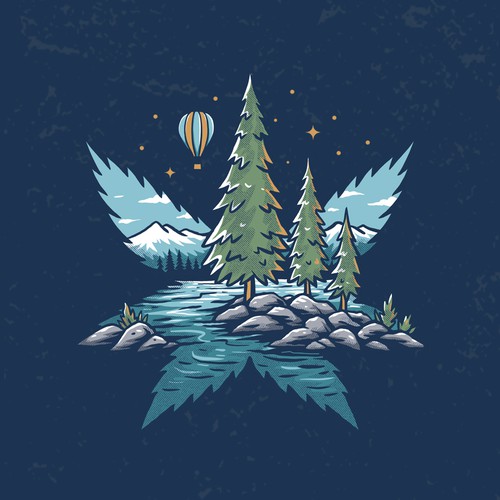 Landscaping t-shirt with the title 'Reno/Tahoe landscape'