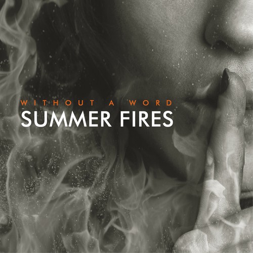 Musician illustration with the title 'Album cover for indie artist'