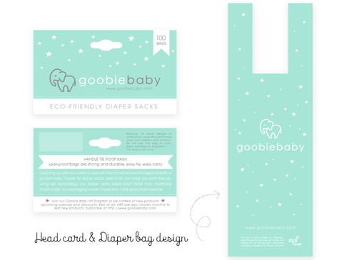 Pattern packaging with the title 'Package design'