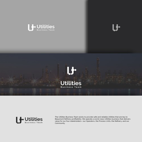 Utility design with the title 'Logo concept for Utilities'