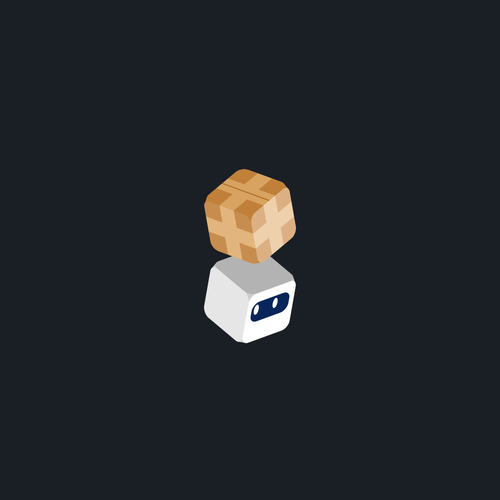 Robot brand with the title 'Logo for 'Box Bot''