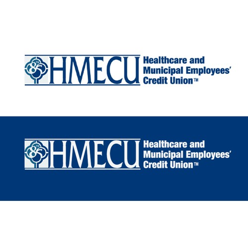 50 year anniversary logo with the title 'Anniversary logo for healthcare Credit Union '