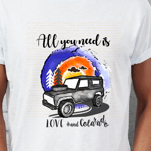 Camping t-shirt with the title 't shirt'