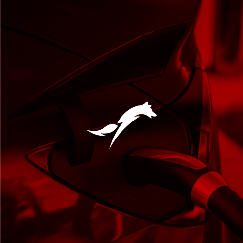 Lightning design with the title 'High Tech Logo design'