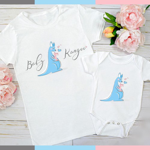 Kangaroo logo with the title 'Baby Kangoo'