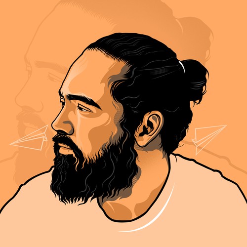 Profile design with the title 'Profile Picture design'