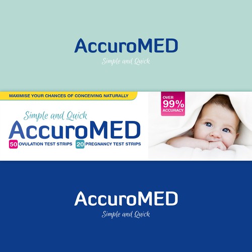 Pharmaceutical packaging with the title 'ACCUROMED'