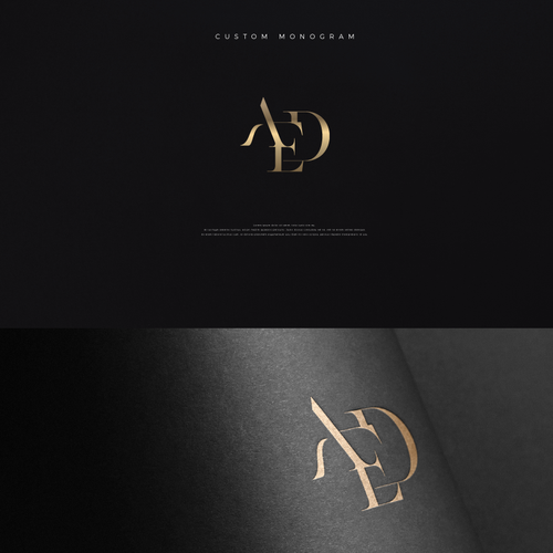 Luxury design logo with the title 'Family Monogram '