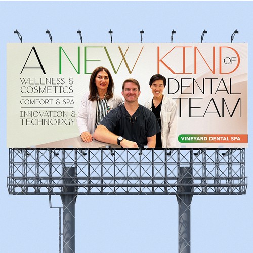 Design with the title 'Dental Spa Billboard'