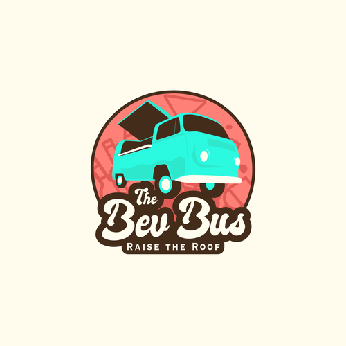 Bus design with the title 'A bar on a bus'