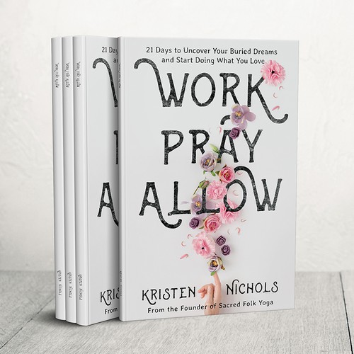 Nonfiction book cover with the title 'Work Play Allow'