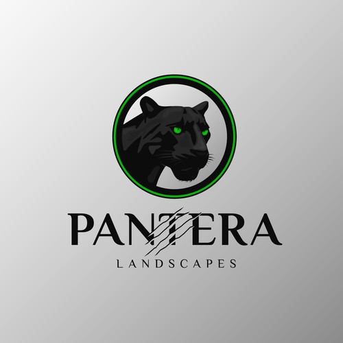 Jaguar design with the title 'Panthera logo'