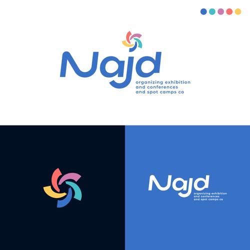 Event brand with the title 'Najd'
