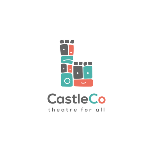 Theater logo with the title 'Playful logo for the theatre '
