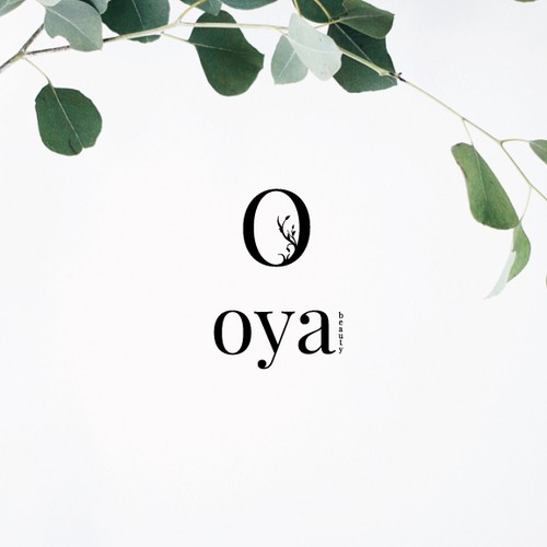 Beauty brand with the title 'Oya Beauty'