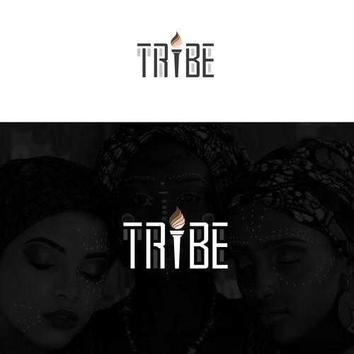 Cultural logo with the title 'Tribe'