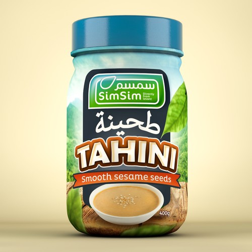 Health packaging with the title 'Nature inspired package design concept for sesame extract product'