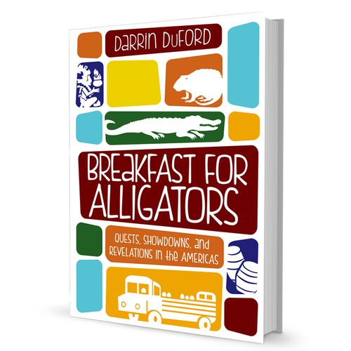 Travel book cover with the title 'Book cover for a compilation of insightful travel narratives'